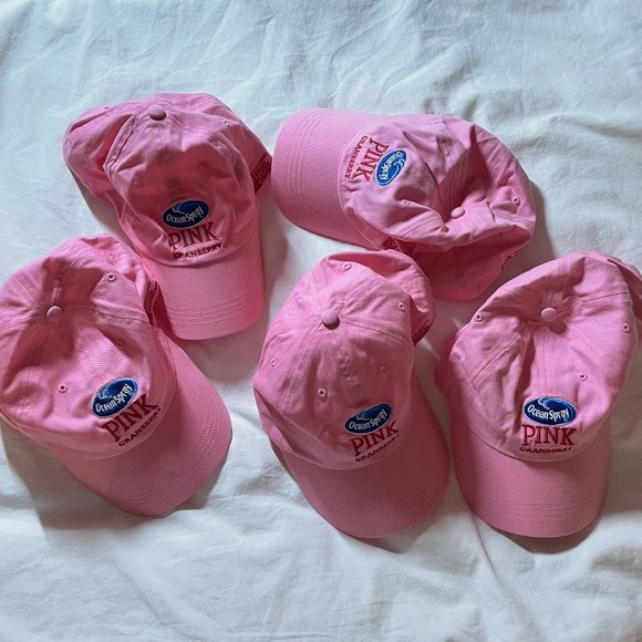 Ocean Spray pink baseball hats! - Picture 1 of 4